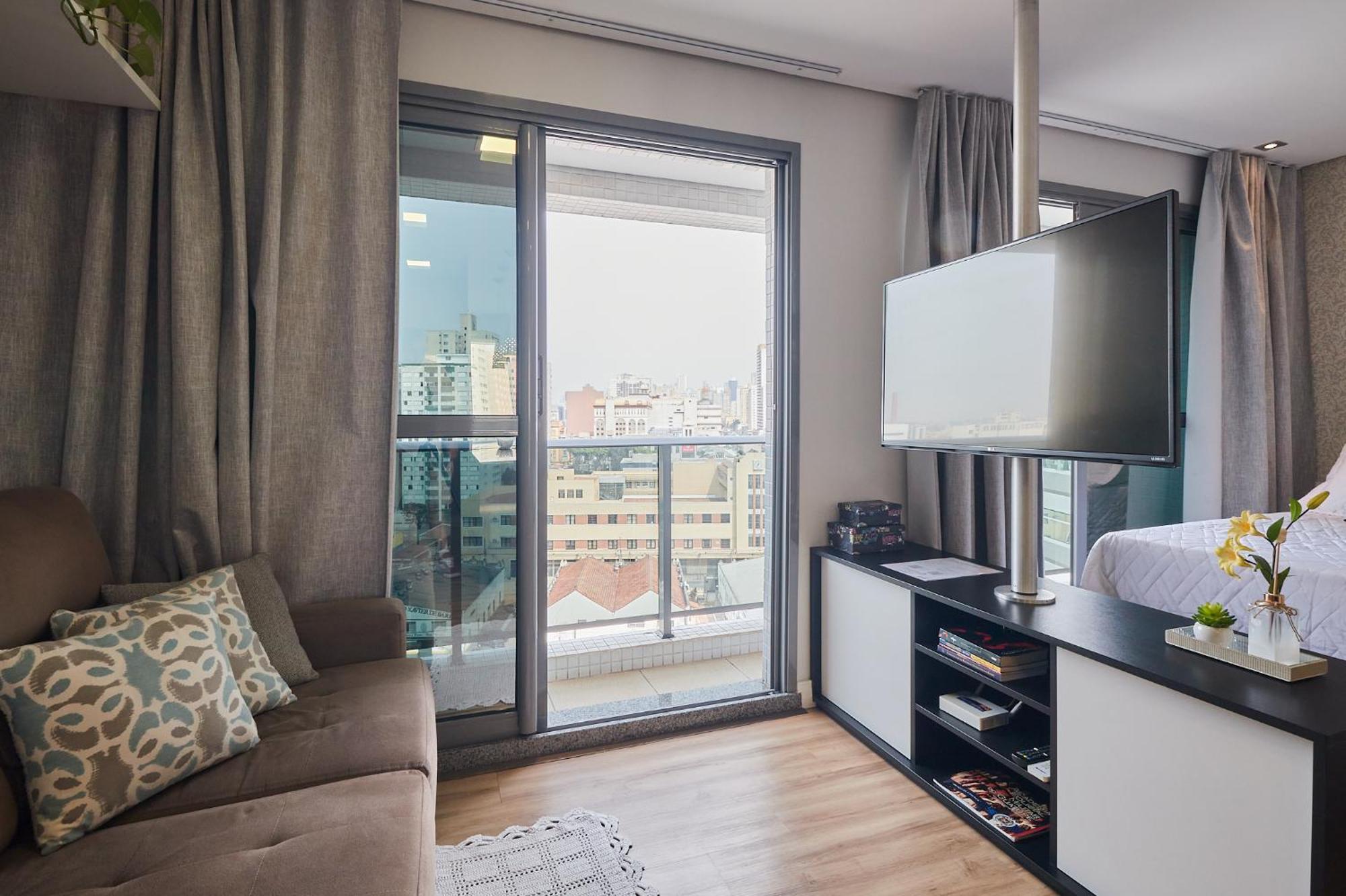 Estudio Aconchegante No Centro De - Ar Condicio E Localizacao Perfeita! Apartment Curitiba